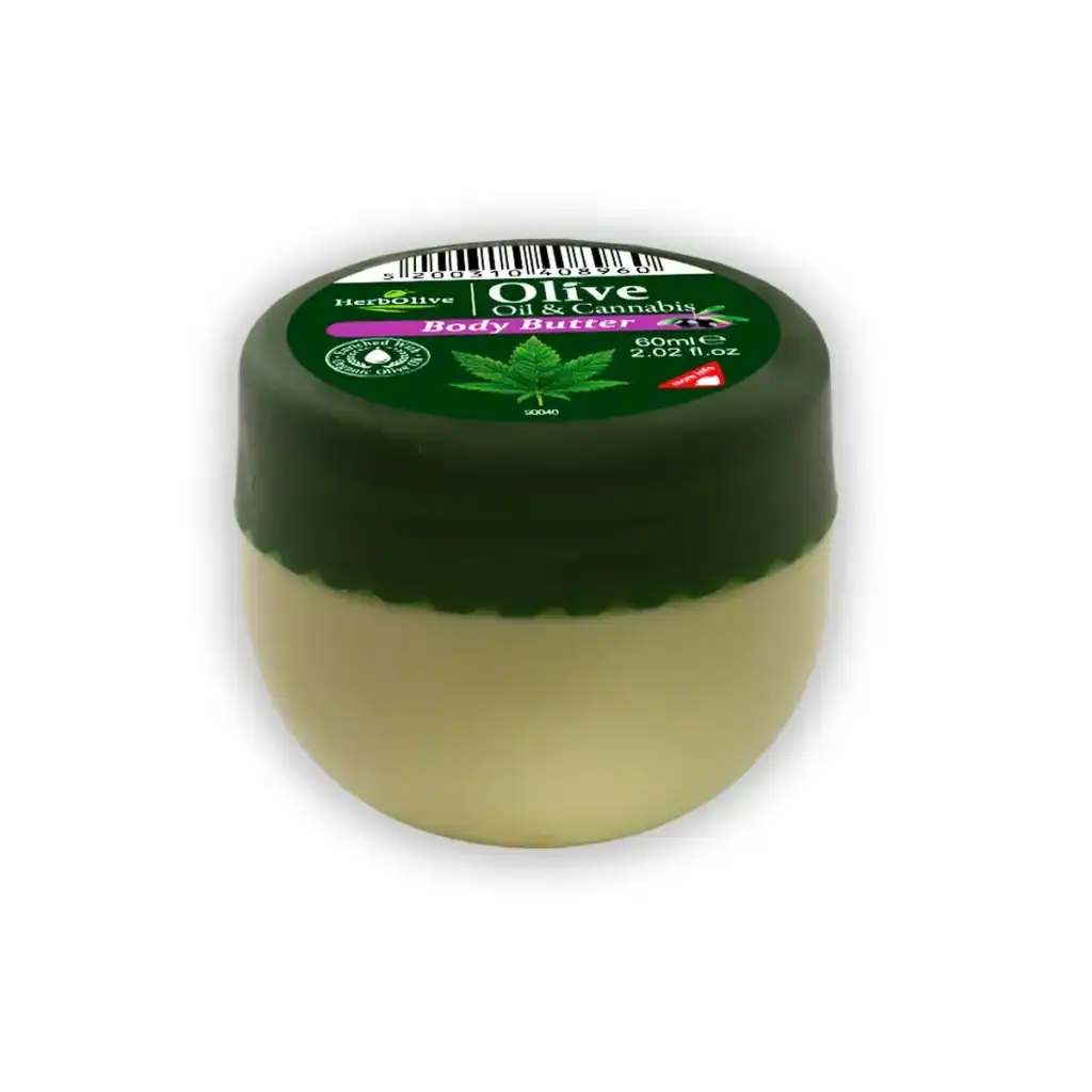 Herbolive Mini Body Butter Cannabis